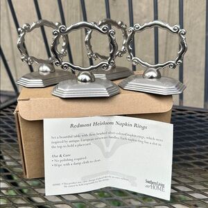Redmont Heirloom Napkin Rings